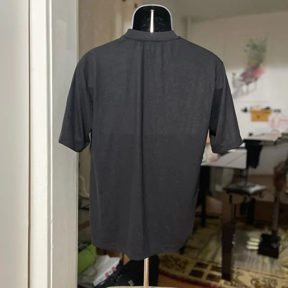 EUC Men’ Size Small Balenciaga OversizedBB Mode Logo Print T-shirt Black & White - Picture 10 of 13